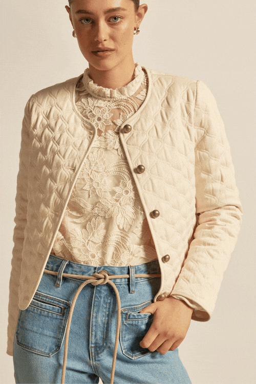 Scribe Jacket | Ecru