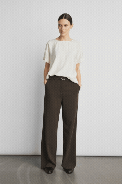 MSCHBasina Amabella SS Top | Egret