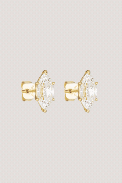 Marquise Studs 1CT | Gold