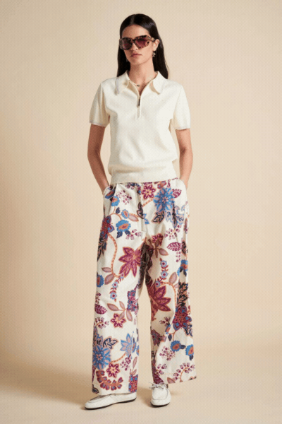 Avante Pants Cream Multi