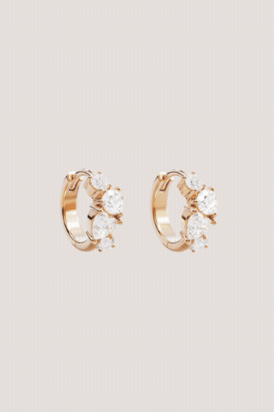 18k Gold Vermeil Dream Lover Huggies