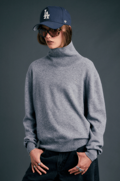 Margot Sweater | Grey Marle