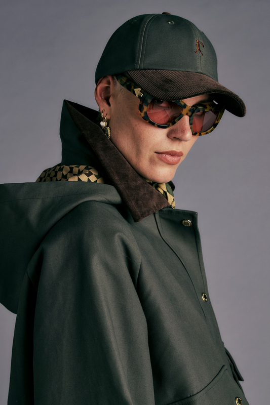 Runaway Girl Classic Cap | Olive Green