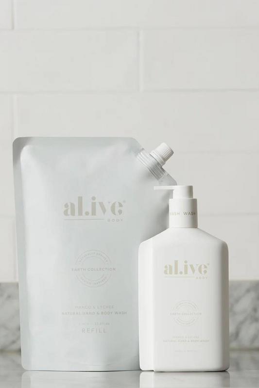 1 Ltr Wash Refill - Mango & Lychee